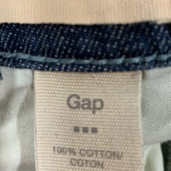 GAP Denim Blue Jean Overalls - Picture 2 of 7